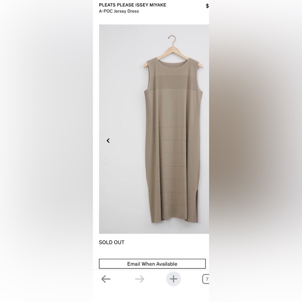 Issey Miyake Pleats Please Jersey Dress - Picture 2 of 15